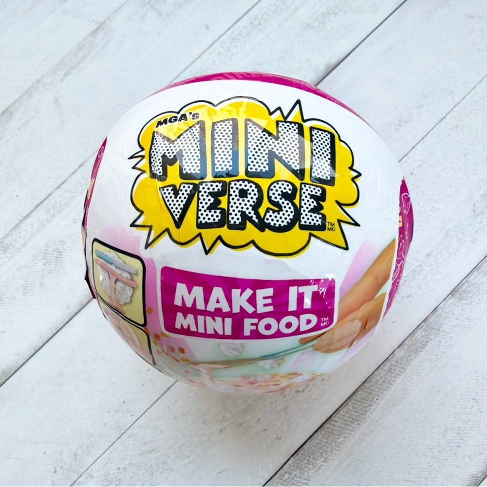 NEW Miniverse Make It Mini Food Diner Series 3 Sealed Mystery Ball